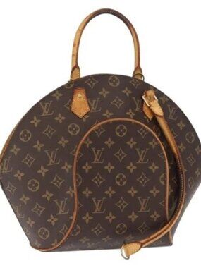 LOUIS VUITTON Monogram Ellipse MM Hand Bag